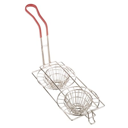 Allpoints Double Taco Cups Fry Basket 63187